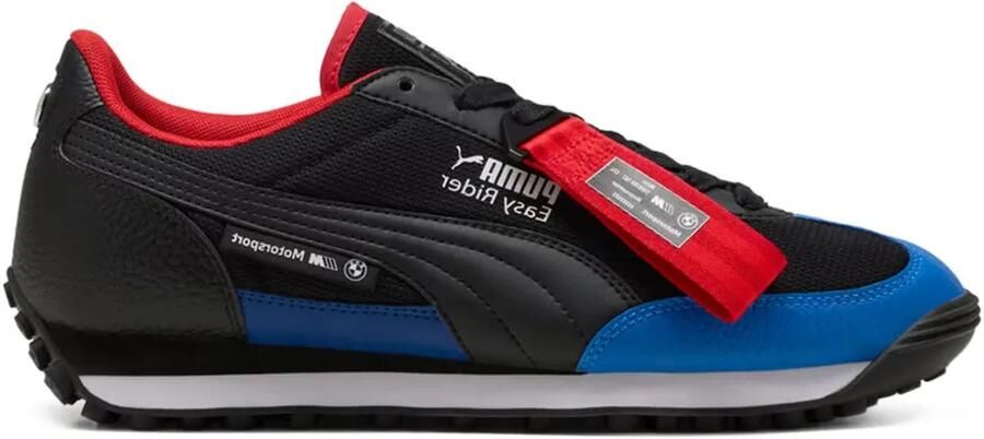 PUMA x BMW Motorsport Easy Rider "Black Cool Cobalt" sneakers Zwart
