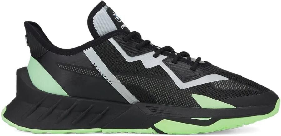PUMA x BMW Motorsport Maco "Black Fizzy Lime" sneakers Zwart