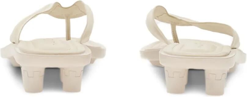 PUMA x Fenty Cat Cleat slippers met doorzichtige zool Beige