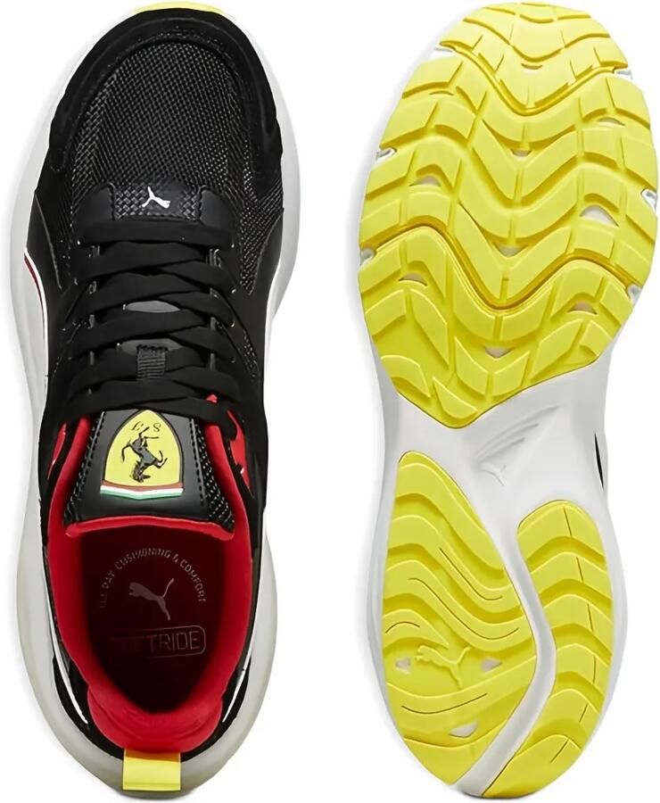 PUMA x Ferrari Hypnotic "Red Yellow" sneakers Zwart - Foto 4
