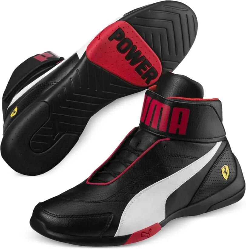 PUMA x Ferrari Scuderia Kart Cat Mid sneakers Zwart - Foto 2