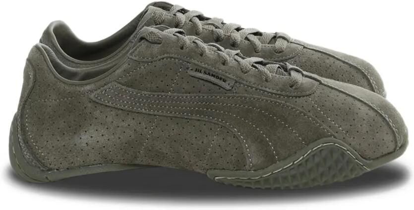 PUMA x Jil Sander geperforeerde sneakers Bruin