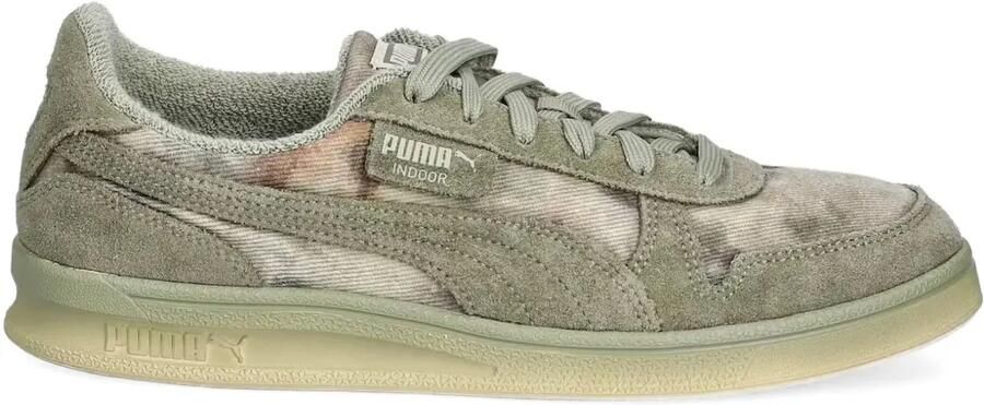 PUMA x Kidsuper gerafelde sneakers Groen
