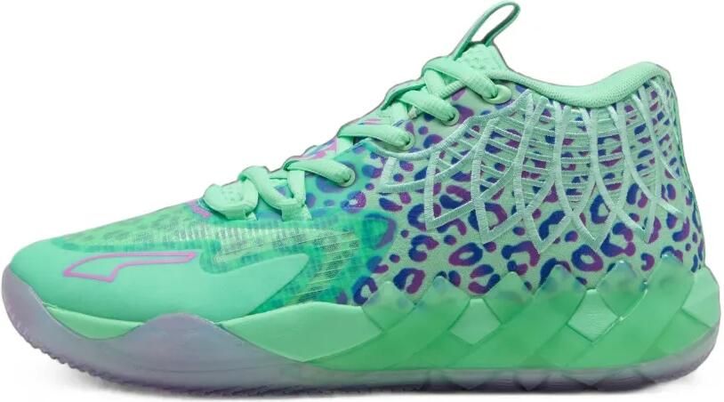 PUMA x LaMelo Ball MB.01 Alien Safari leopard-print sneakers Groen