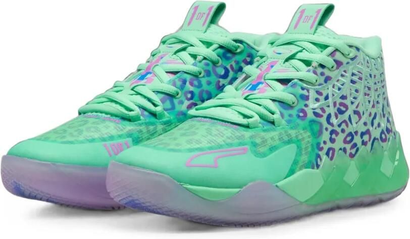 PUMA x LaMelo Ball MB.01 Alien Safari leopard-print sneakers Groen - Foto 2