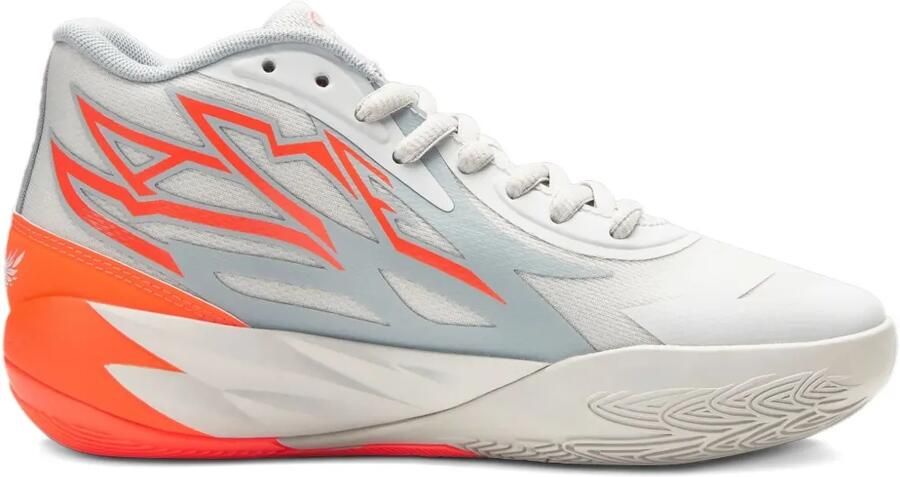 PUMA x Lamelo Ball MB.02 "Platinum Grey Ultra Orange" sneakers Grijs