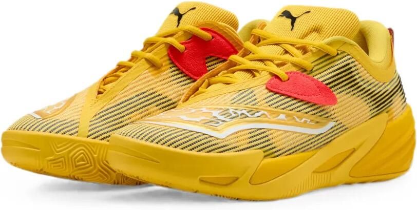 PUMA x Pokémon All-Pro Nitro 2 Pikachu basketbal sneakers Geel - Foto 5
