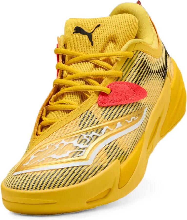 PUMA x Pokémon All-Pro Nitro 2 Pikachu basketbal sneakers Geel - Foto 2