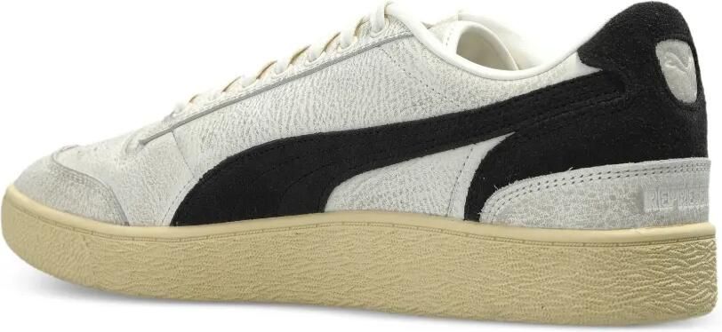 PUMA x REPRESENT leren sneakers Wit - Foto 4