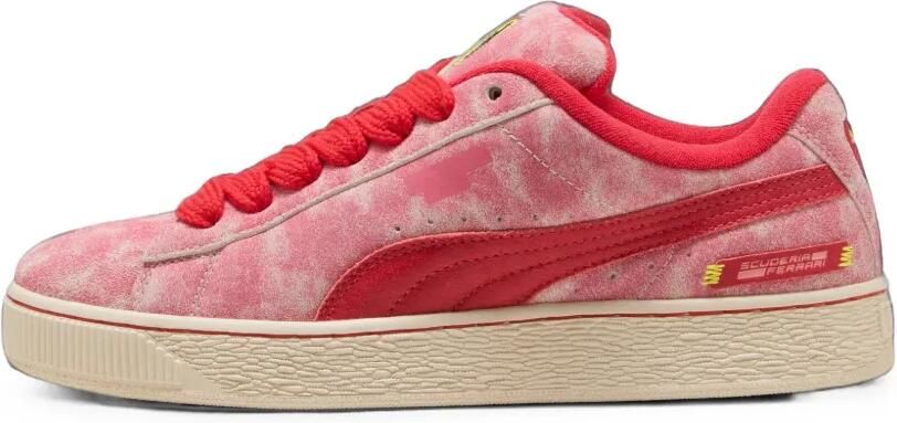 PUMA x Scuderia Ferrari Desert Sun Pack Suede XL sneakers Roze