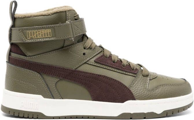 PUMA RBD Game WTR high-top sneakers Groen