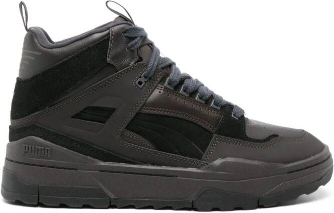 PUMA Slipstream Hi Xtreme leren sneakers Bruin