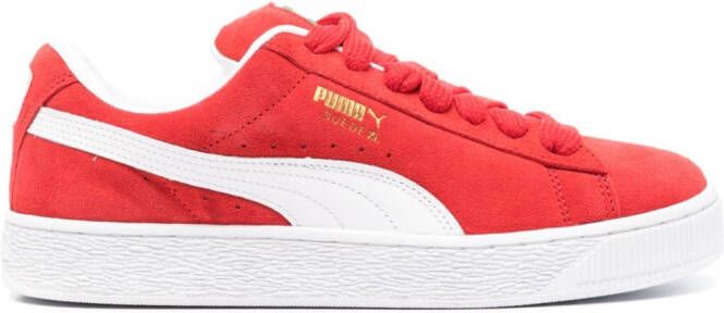 PUMA Sneakers met logoprint Rood