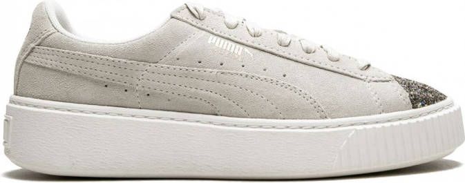 PUMA Sneakers met plateauzool Beige