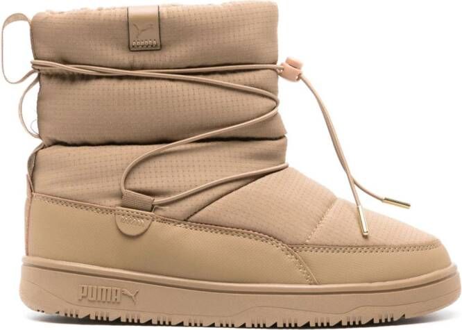 PUMA Snowbase lammy laarzen Beige