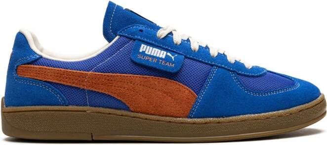 PUMA Super Team Handy low-top sneakers Blauw