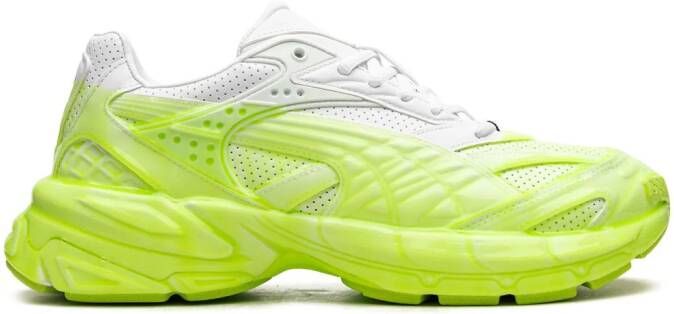 PUMA "Velophasis Slime White Pro Green sneakers" Groen
