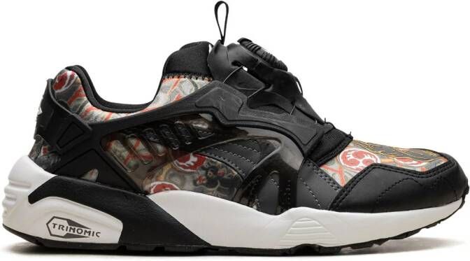 PUMA x atmos x Three Tides Tattoo Disc Blaze sneakers Zwart