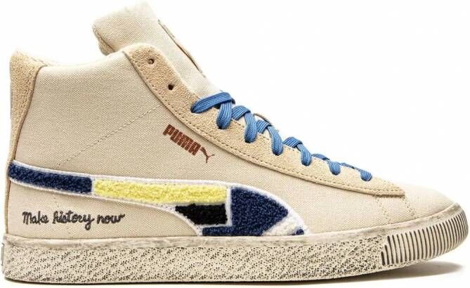 PUMA x B lack Fives Clyde sneakers Beige