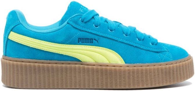 PUMA x Fenty Creeper Phatty suède sneakers Blauw