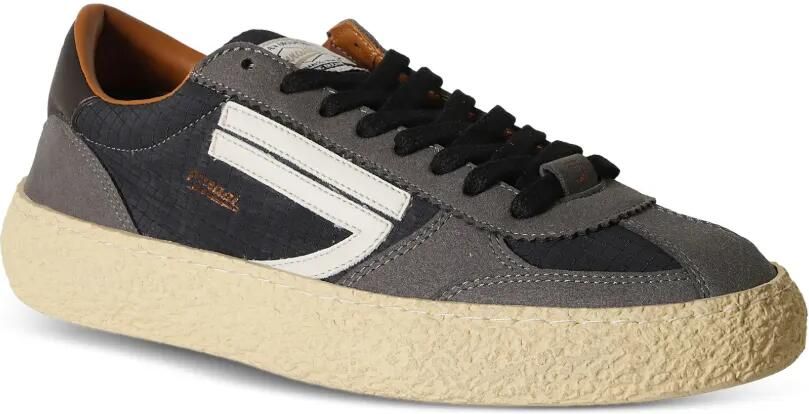 Puraai 1.01 Vintage ripstop sneakers met vlakken Grijs - Foto 2