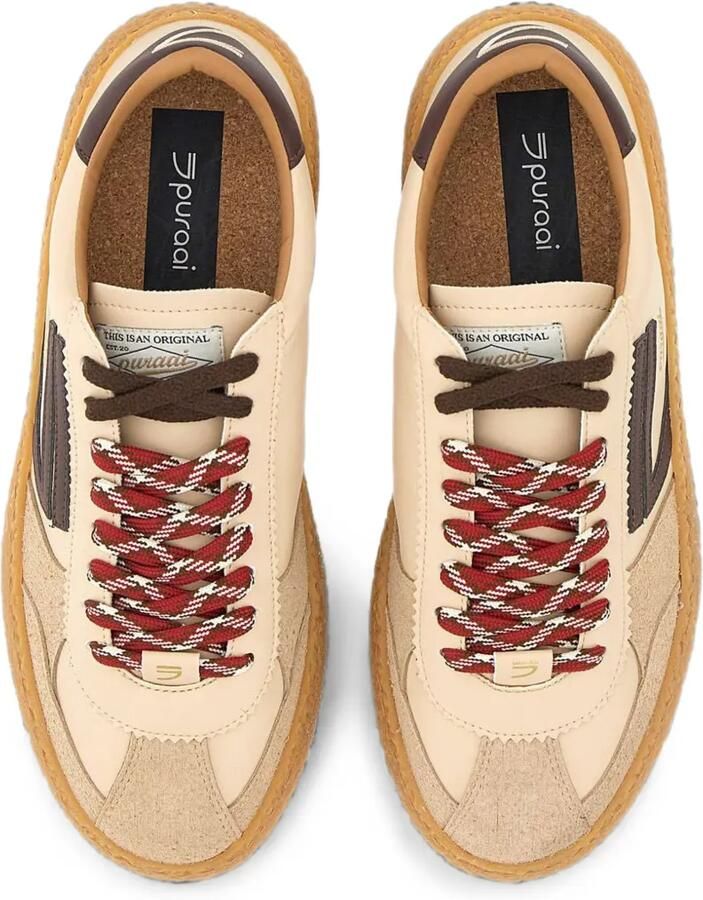 Puraai 1.01 Vintage sneakers Beige - Foto 2