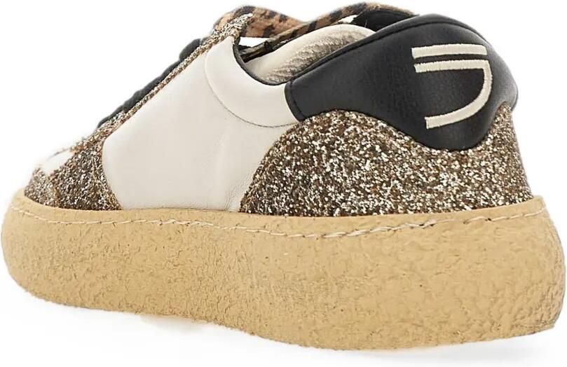 Puraai 1.01 Vintage sneakers met glitters Wit - Foto 2