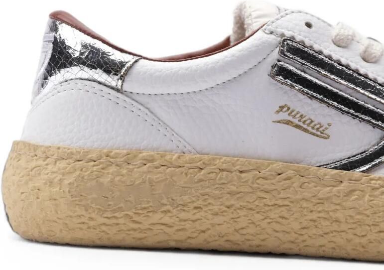 Puraai 1.01 Vintage sneakers Wit - Foto 2