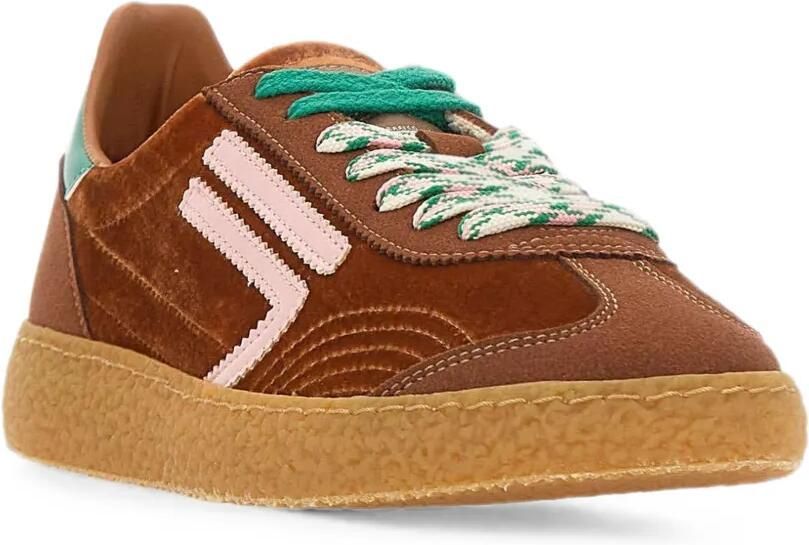 Puraai 6.01 XS sneakers met fluwelen effect Bruin - Foto 3