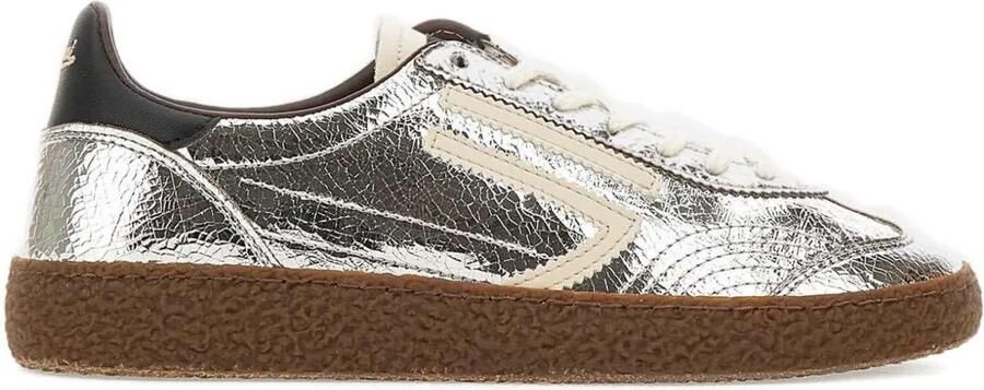 Puraai 6.01 xs sneakers met gebarsten effect Zilver