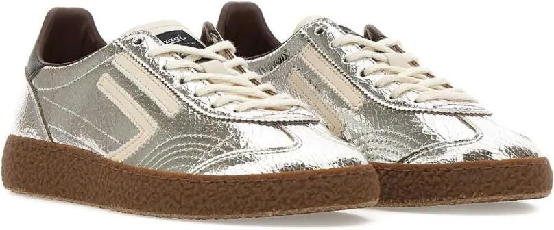 Puraai 6.01 xs sneakers met gebarsten effect Zilver - Foto 4
