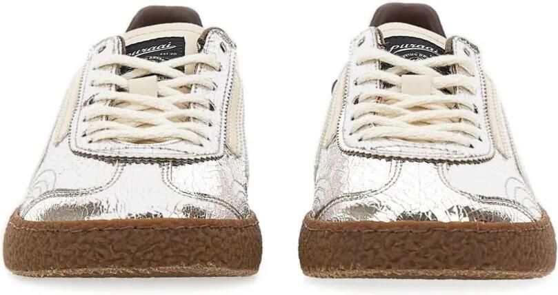 Puraai 6.01 xs sneakers met gebarsten effect Zilver - Foto 3