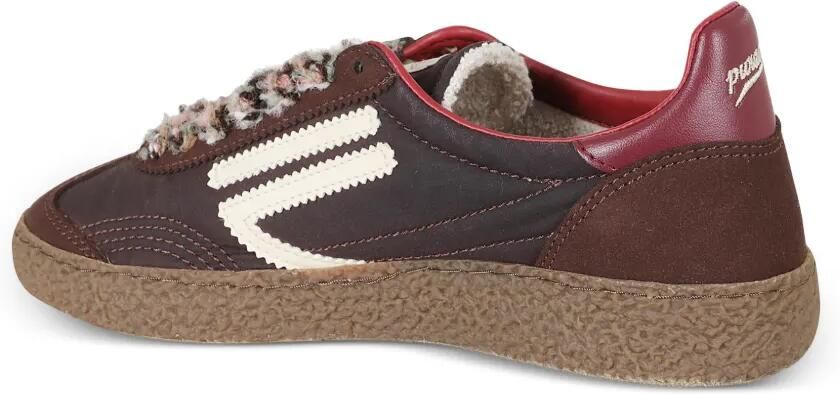 Puraai 6.01 XS suede-panel low-top sneakers Bruin - Foto 3