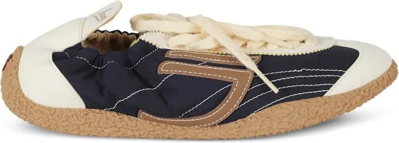 Puraai 9.01 Corsa round-toe low-top sneakers Blauw