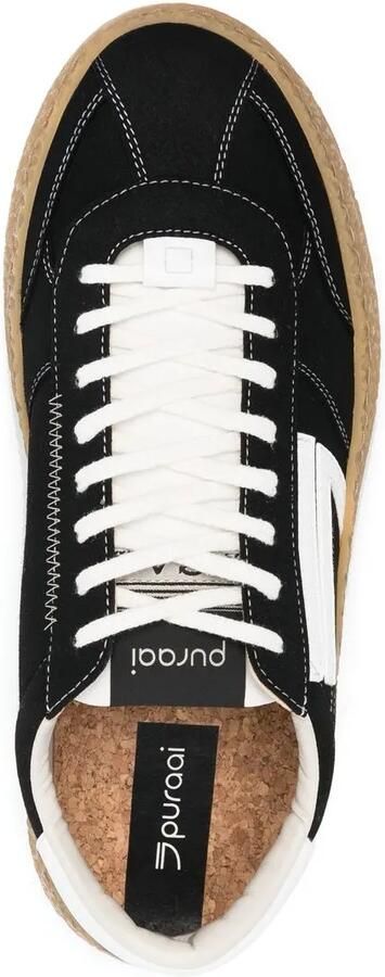 Puraai Cacao low-top sneakers Zwart - Foto 2