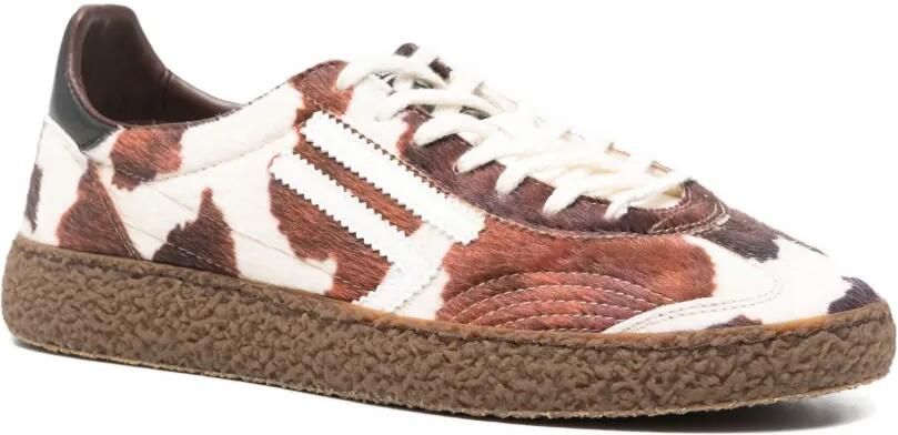 Puraai Carolina sneakers met patroon Bruin - Foto 3