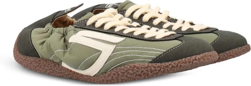 Puraai Corsa sneakers met elastische kraag Groen - Foto 3