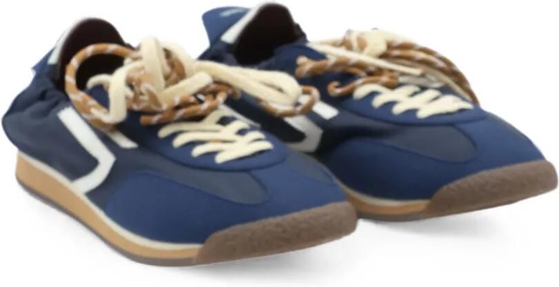 Puraai Leren sneakers Blauw - Foto 4