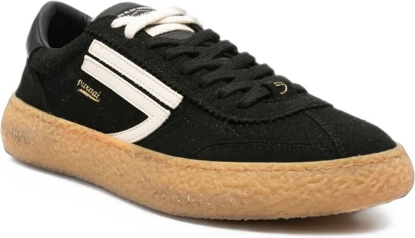 Puraai logo-patch low-top sneakers Zwart - Foto 2