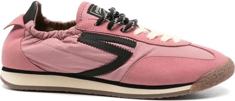 Puraai Sneakers met logopatch Roze