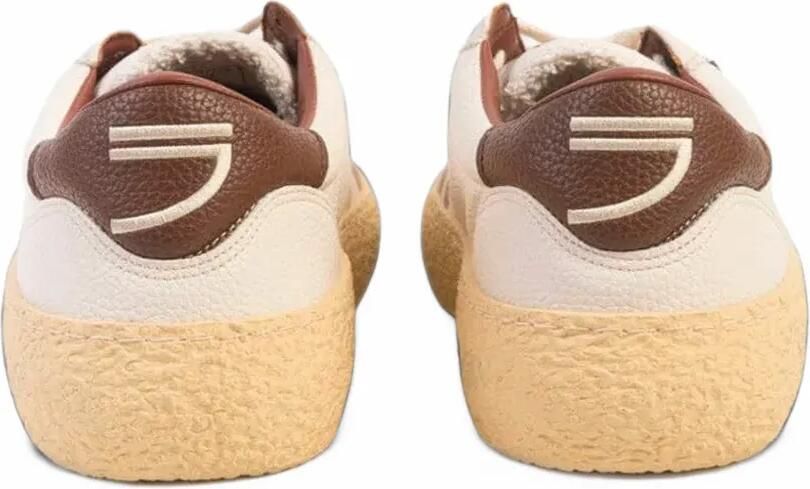 Puraai panelled textured-sole sneakers Beige - Foto 5