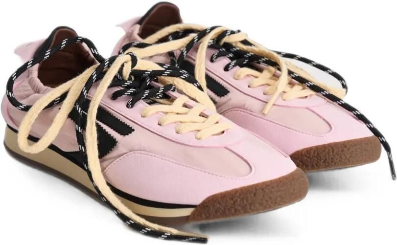 Puraai Panther sneakers met dubbele kant en logopatch Roze - Foto 3