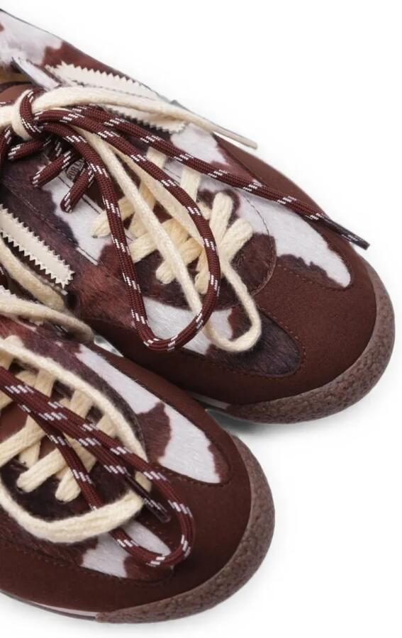 Puraai Panther sneakers met koeienprint Bruin - Foto 4