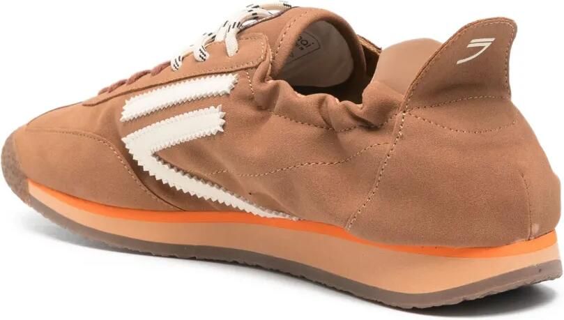 Puraai Panther sneakers met streepdetail Bruin - Foto 2