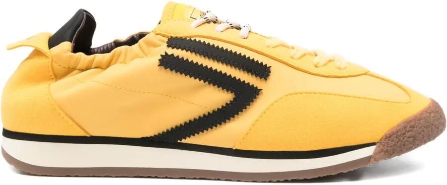 Puraai Panther sneakers met streepdetail Geel