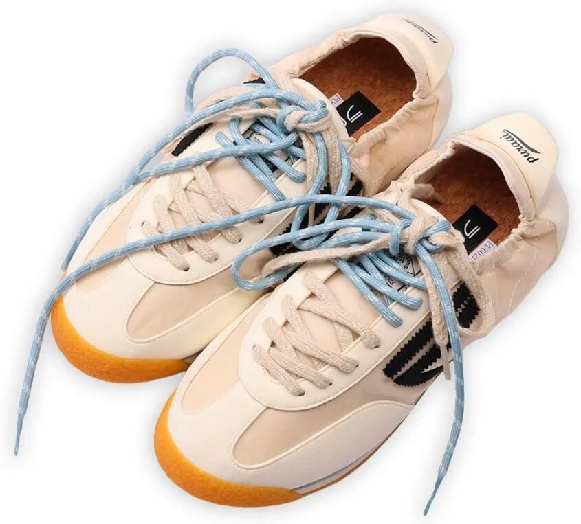 Puraai Panther sneakers met vlakken Beige - Foto 2