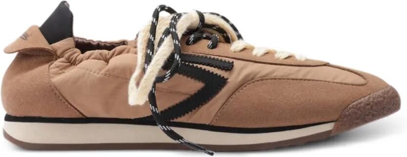 Puraai Panther sneakers met vlakken Bruin