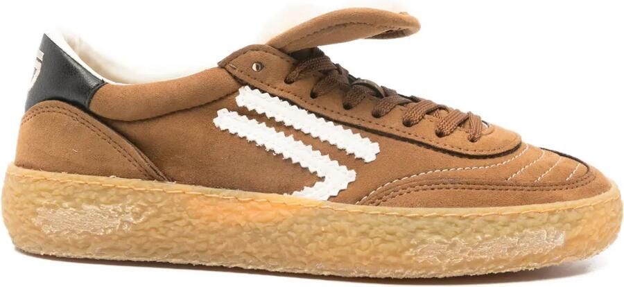 Puraai Polly sneakers met lus Bruin