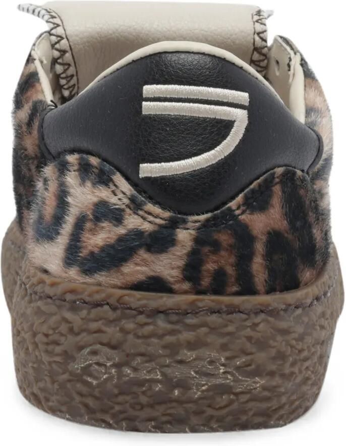 Puraai Polly Tab sneakers met jaguarprint Bruin - Foto 2