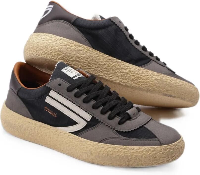 Puraai Ripstop sneakers met textuur Zwart - Foto 2